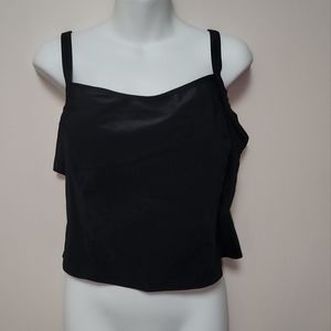 Krista Tankini Black Swim Top 22W/42
